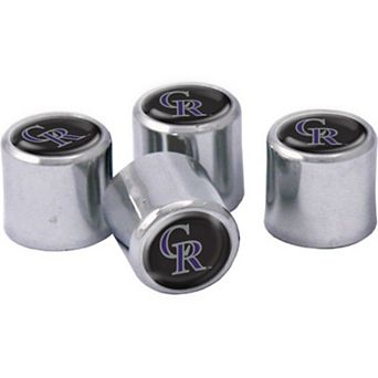 WinCraft Colorado Rockies 4-Pack Valve Stem Covers
