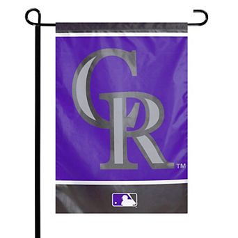 WinCraft Colorado Rockies 12" x 18" Double-Sided Garden Flag
