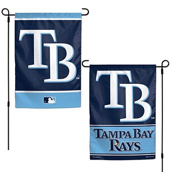 WinCraft Tampa Bay Rays 12" x 18" Double-Sided Garden Flag