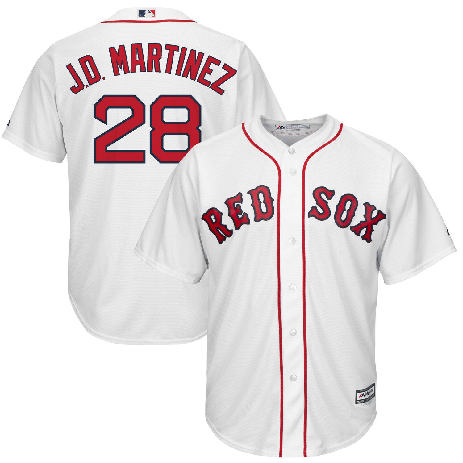 jd martinez jersey red sox