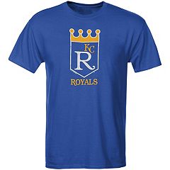 Youth Royal Kansas City Royals Icon Baseball T-Shirt Size: 2XL