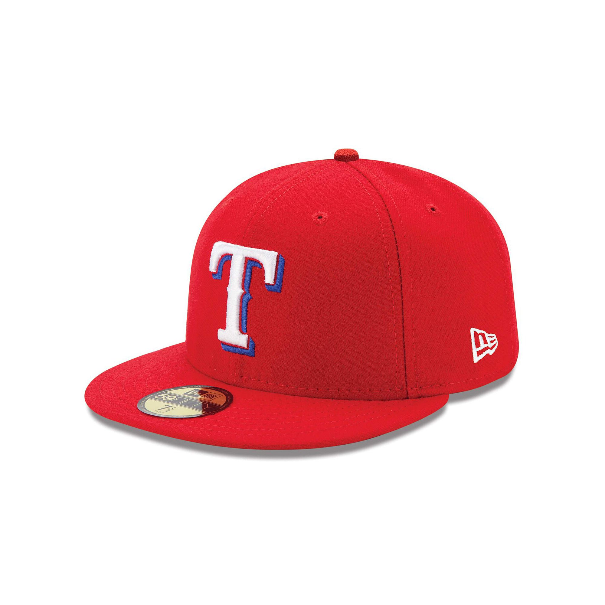 Mens New Era Red Texas Rangers Alternate Authentic Collection On-Field 59F
