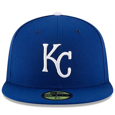 Men's New Era Royal Kansas City Royals Game Authentic Collection On-Field 59FIFTY Fitted Hat