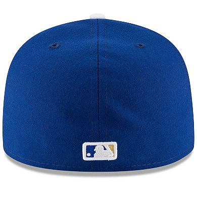 Men's New Era Royal Kansas City Royals Game Authentic Collection On-Field 59FIFTY Fitted Hat