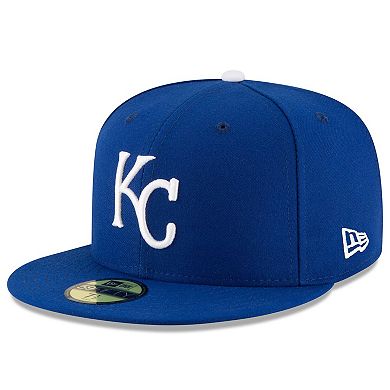 Men's New Era Royal Kansas City Royals Game Authentic Collection On-Field 59FIFTY Fitted Hat