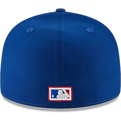 Men's New Era White Montreal Expos Cooperstown Collection Wool 59FIFTY Fitted Hat