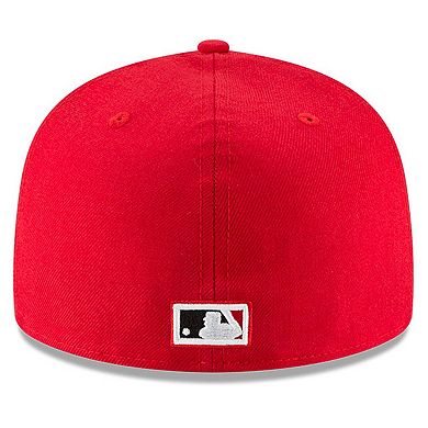 Men's New Era Red Cincinnati Reds Cooperstown Collection Wool 59FIFTY Fitted Hat