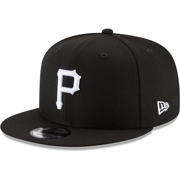 Men's Pittsburgh Pirates New Era Gray/Black Band 9FIFTY Snapback Hat