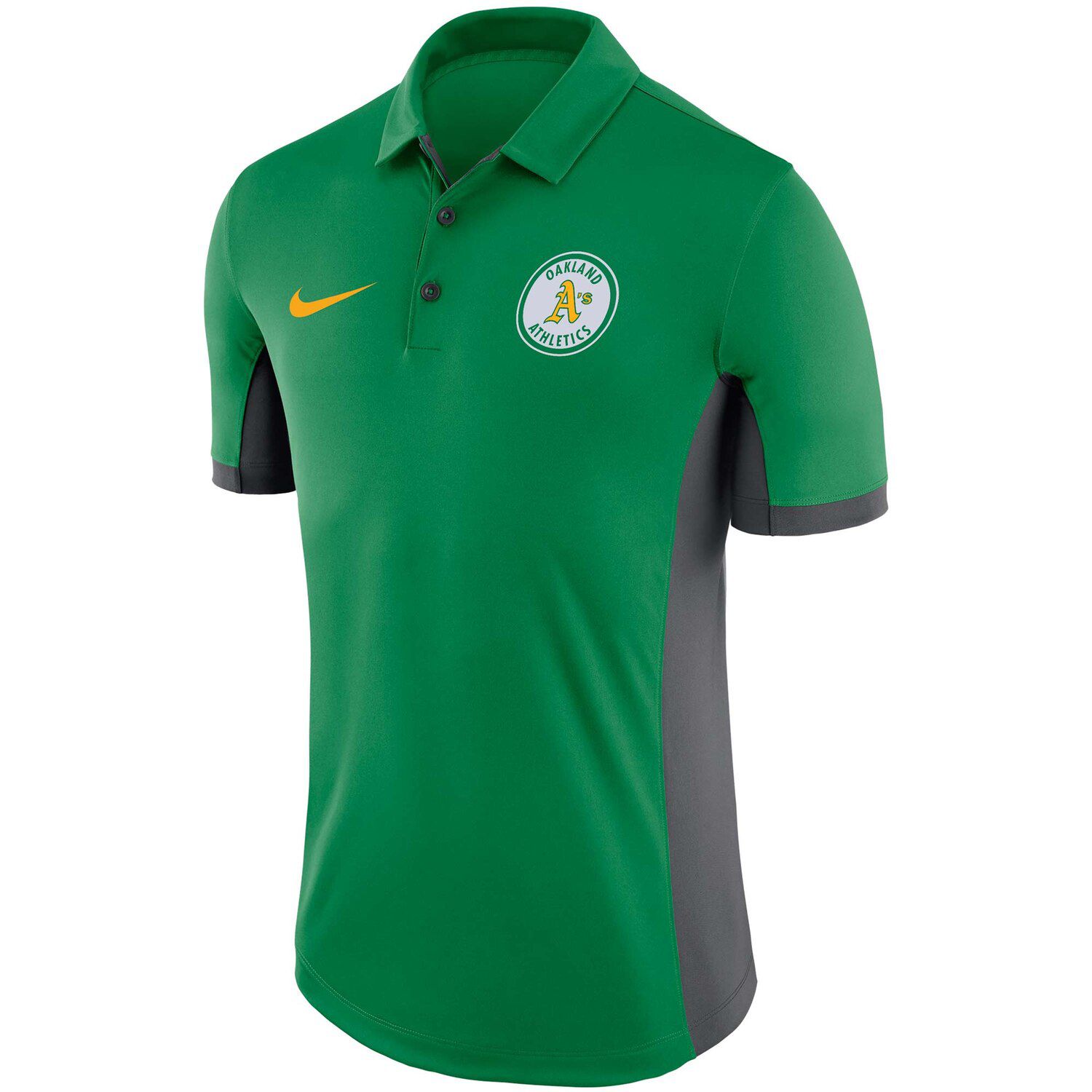 green nike polo