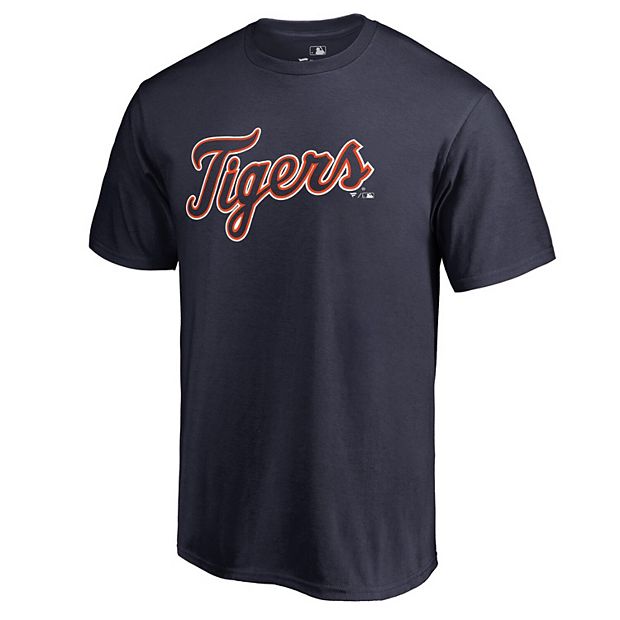Detroit Tigers Fanatics Branded Big & Tall Team Wordmark Pullover