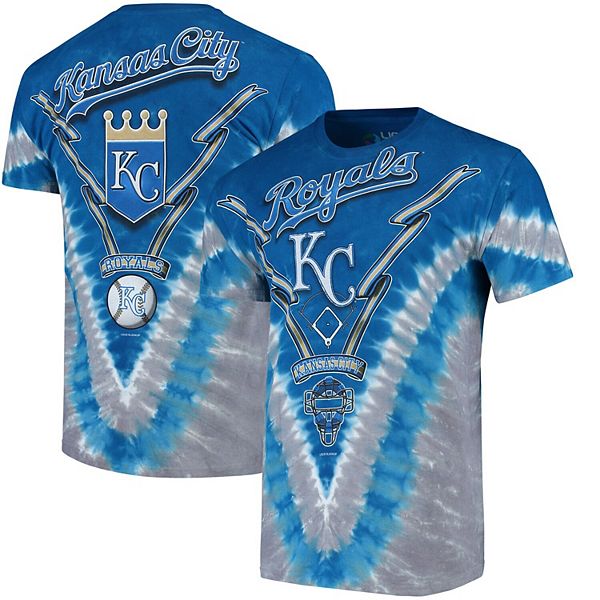 Liquid Blue Youth  Kansas City Royals Youth Hardball Tie-Dye T