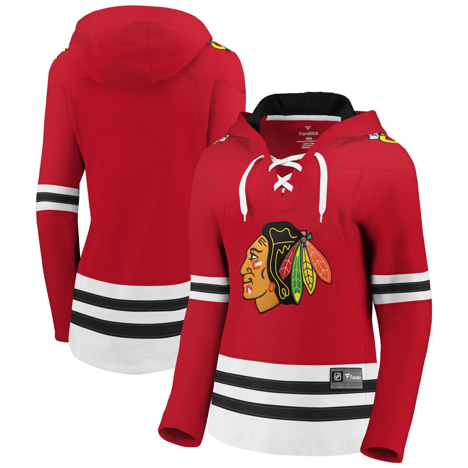 blackhawks sherpa pullover