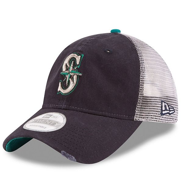 Seattle Mariners New Era Team Color 9FIFTY Snapback Hat - Navy