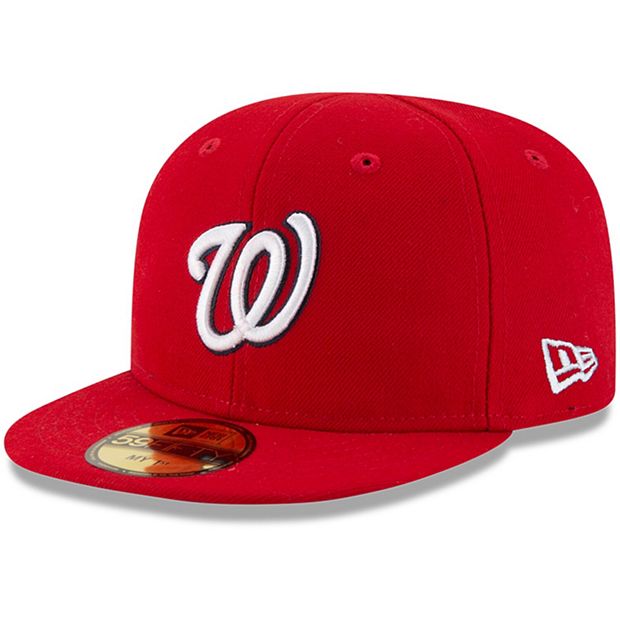 Authentic Washington Nationals MLB New Era 59FIFTY Fitted Cap