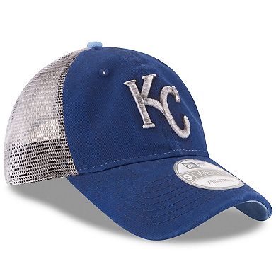 Men's New Era Royal Kansas City Royals Team Rustic 9TWENTY Snapback Adjustable Hat