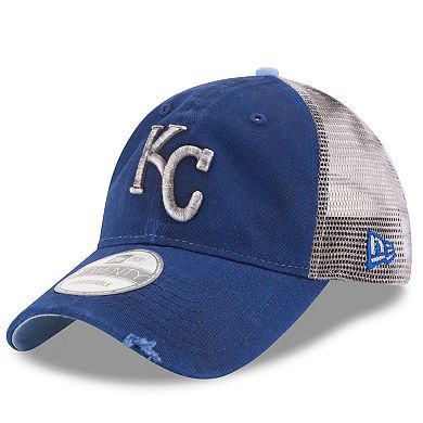 Men's New Era Royal Kansas City Royals Team Rustic 9TWENTY Snapback Adjustable Hat