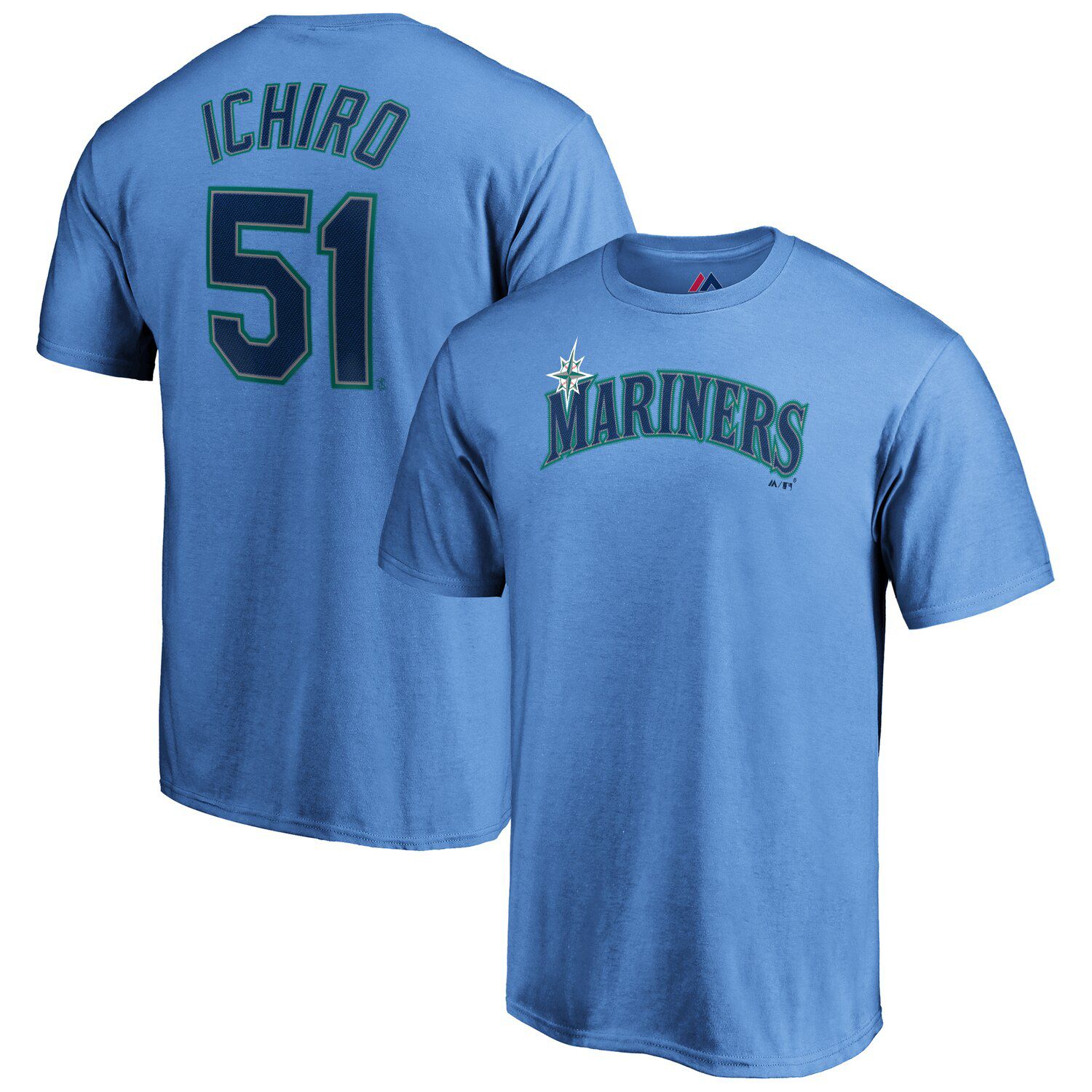 mariners light blue jersey