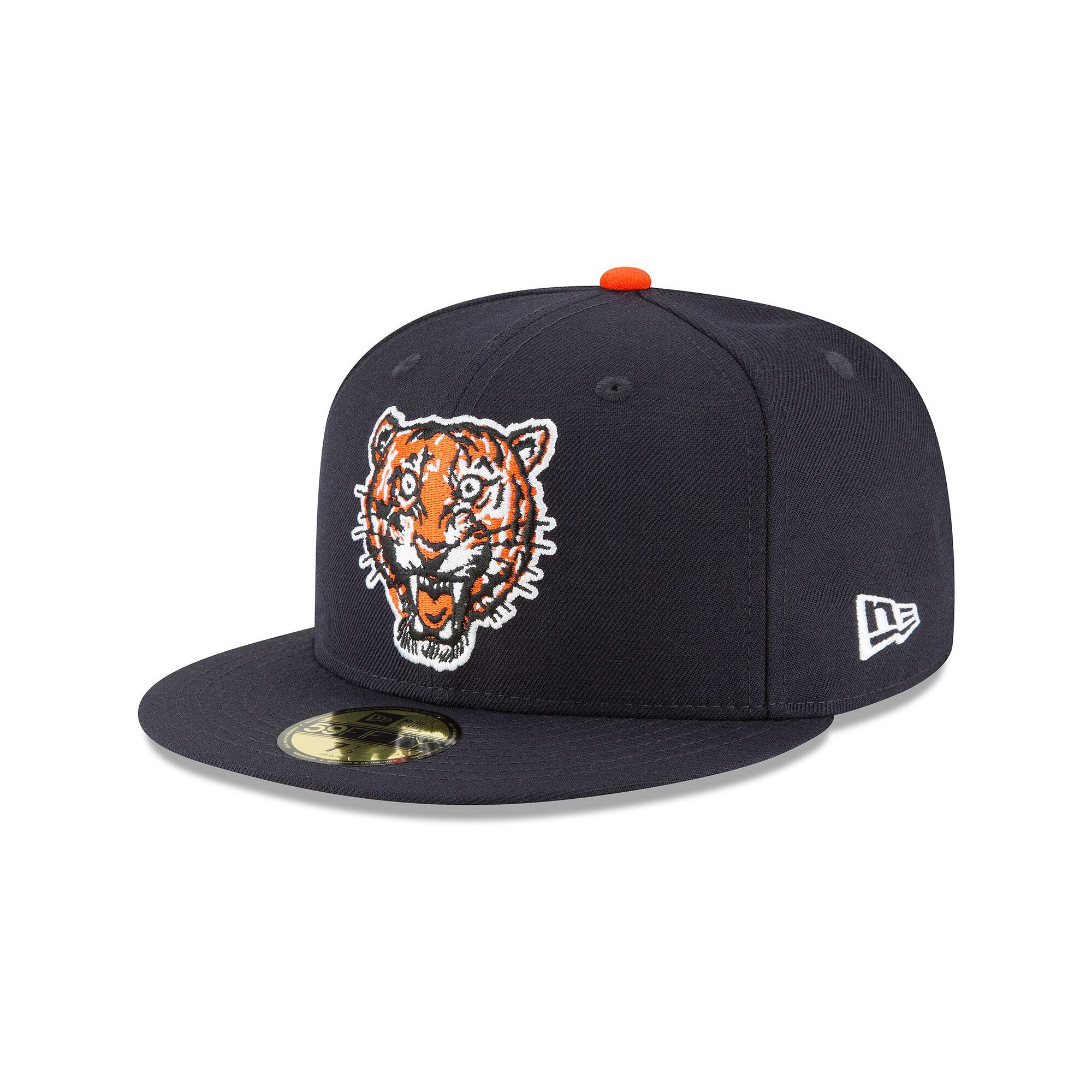 Mens New Era Navy Detroit Tigers Cooperstown Collection Wool 59FIFTY Fitte