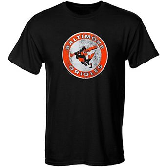 Baltimore Orioles Youth Cooperstown T-Shirt - Black