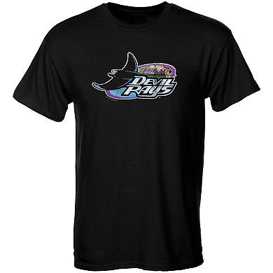 Tampa Bay Rays Youth Cooperstown T-Shirt - Black