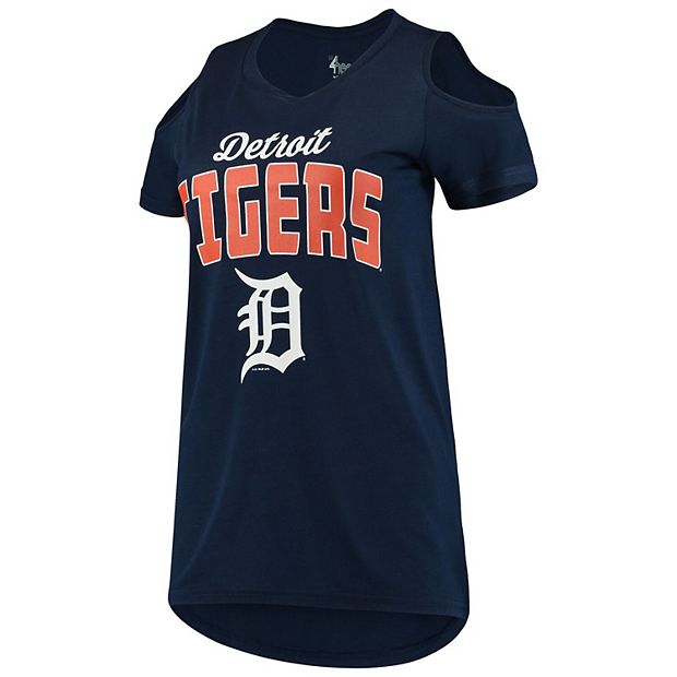 Detroit Tigers G-III 4Her by Carl Banks Women's Dot Print Pullover