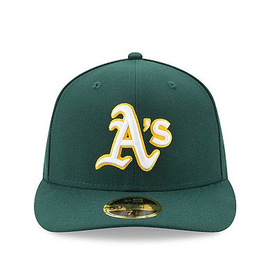 Men's New Era Green Oakland Athletics Road Authentic Collection On ...