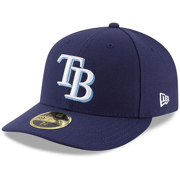 Tampa Bay Rays Authentic Collection 59FIFTY New Era Black & Purple