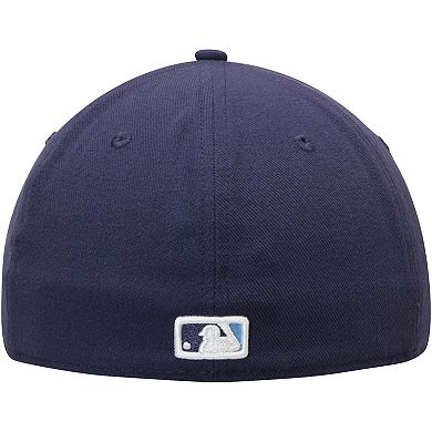 Men's New Era Navy Tampa Bay Rays Game Authentic Collection On-Field Low Profile 59FIFTY Fitted Hat
