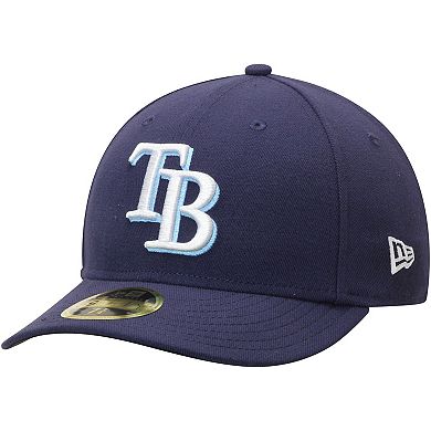 Men's New Era Navy Tampa Bay Rays Game Authentic Collection On-Field Low Profile 59FIFTY Fitted Hat