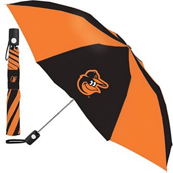 WinCraft Black/Orange Baltimore Orioles 42'' Folding Umbrella