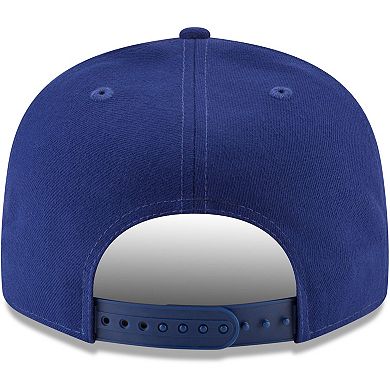 Men's New Era Royal Texas Rangers Team Color 9FIFTY Snapback Hat