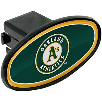 WinCraft Oakland Athletics Fixed Oval Hitch Cover