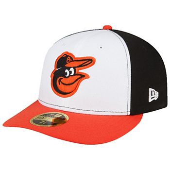 Baltimore Orioles New Era Fitted Hat Unisex Black/White New without Tags  7-1/2