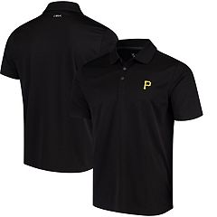 Lids Pittsburgh Pirates Nike Home Plate Striped Polo - Black/Gray
