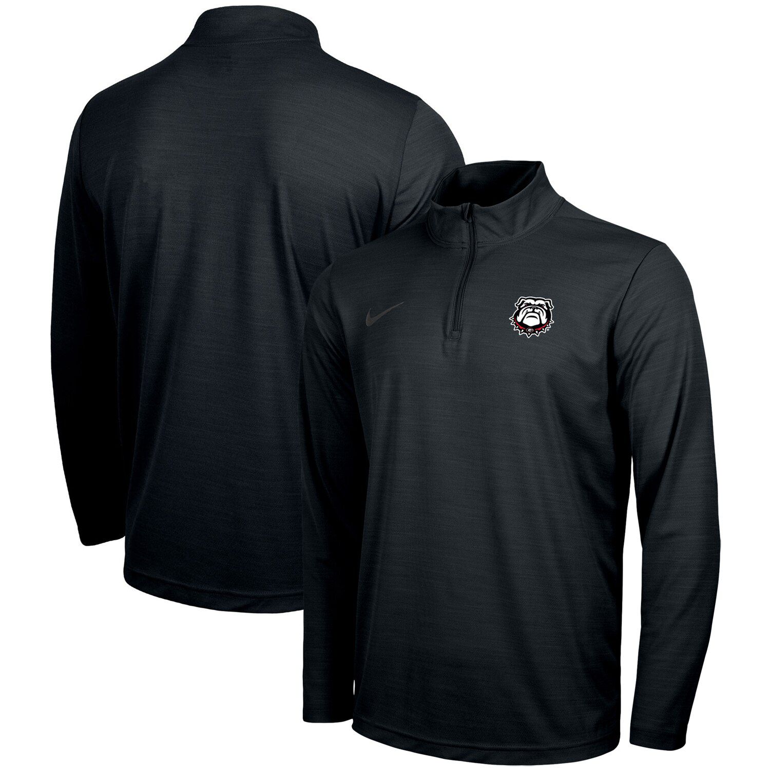 black quarter zip nike