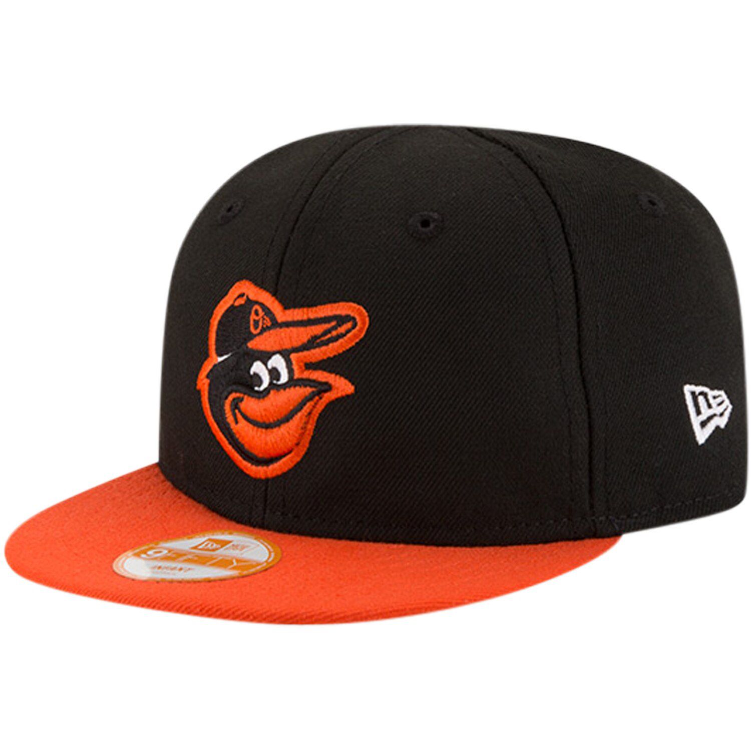 orange infant hat