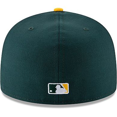 Men's New Era Green Oakland Athletics 1989 World Series Wool 59FIFTY Fitted Hat