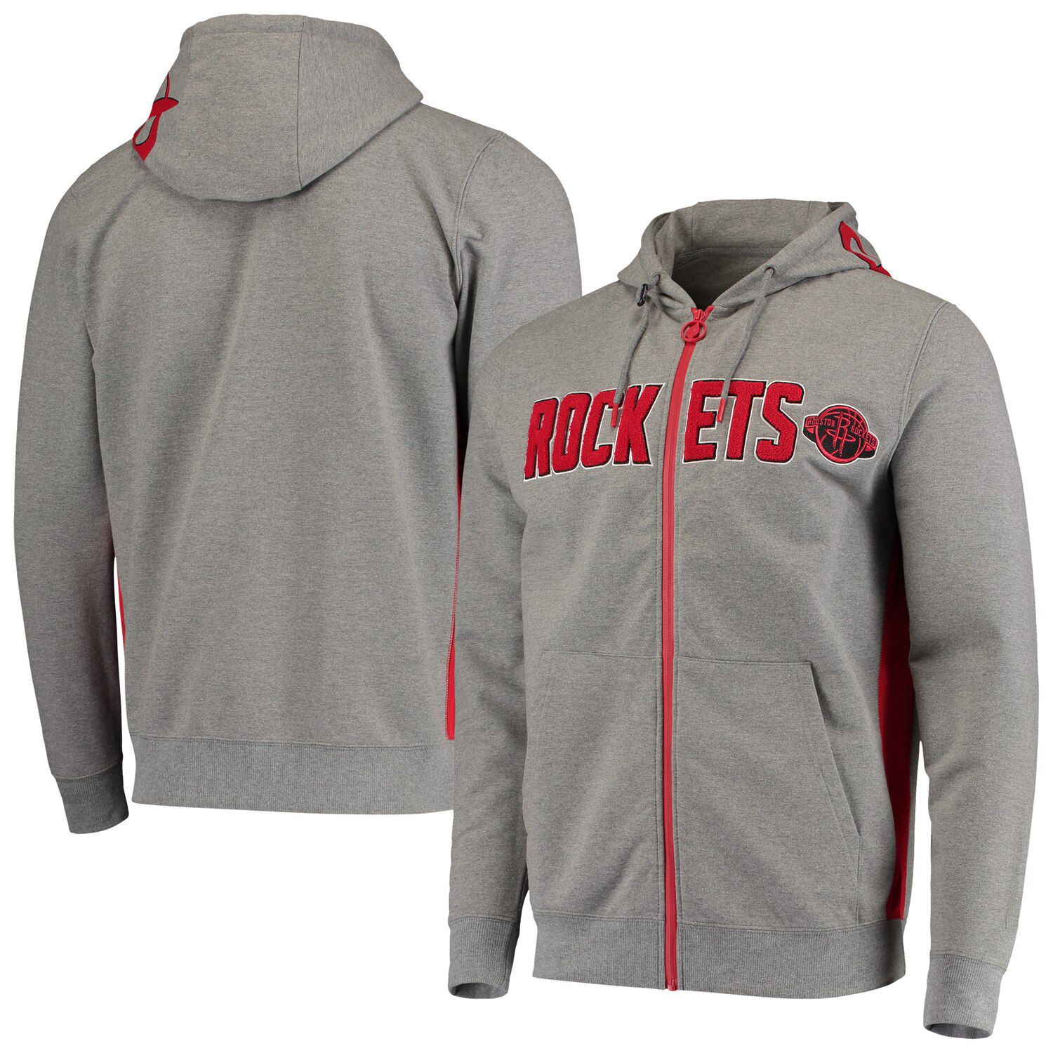 houston rockets zip up hoodie