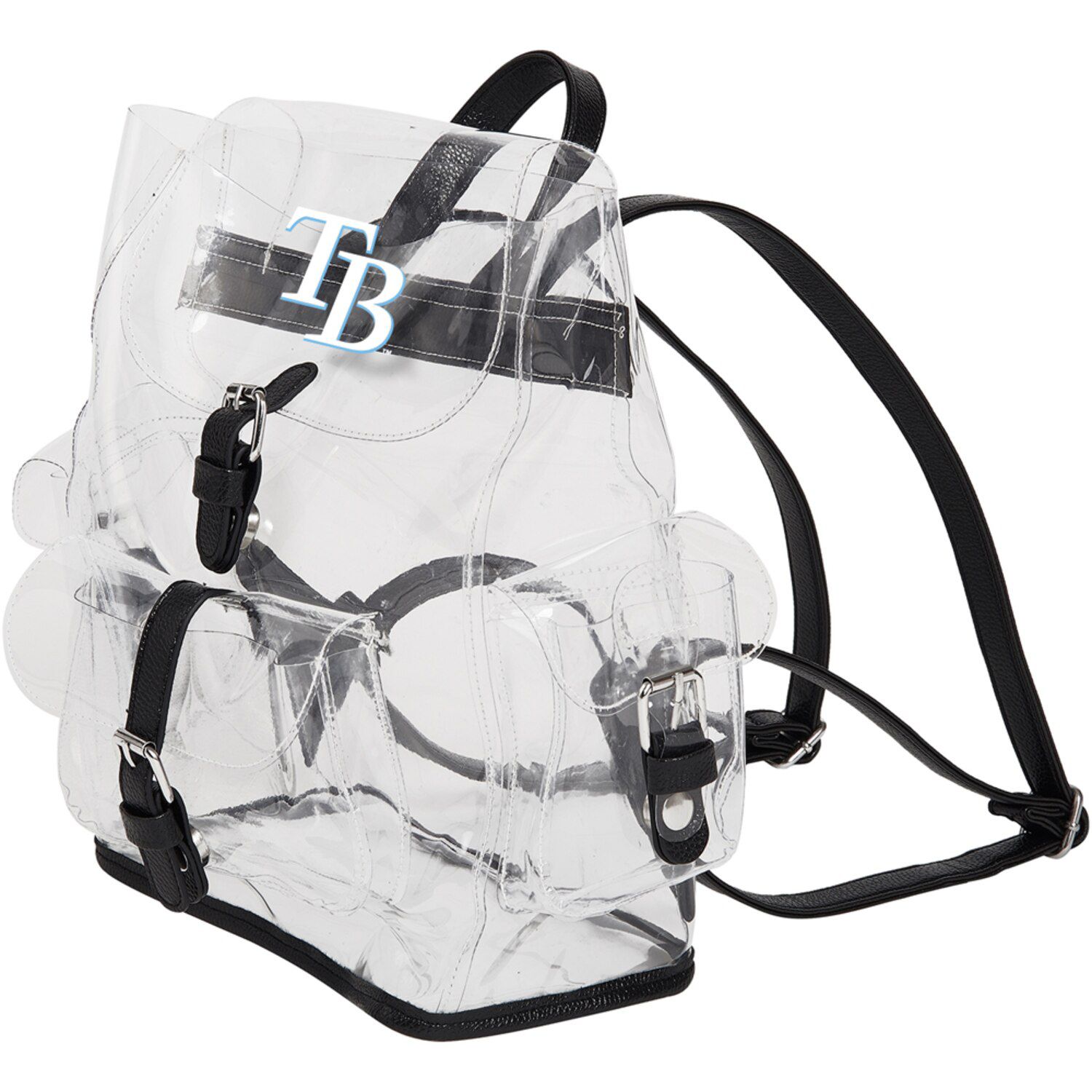 clear backpacks in store