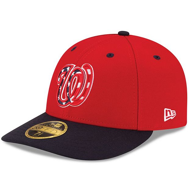 New Era Washington Nationals 59FIFTY Authentic Collection Hat Red 7 3/8