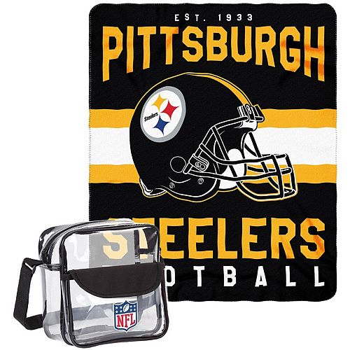 The Northwest Company Pittsburgh Steelers Fleece Throw 50x60