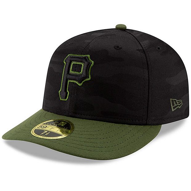 Men s New Era Black Pittsburgh Pirates Authentic Collection Alternate 3 On Field 59FIFTY Fitted Hat