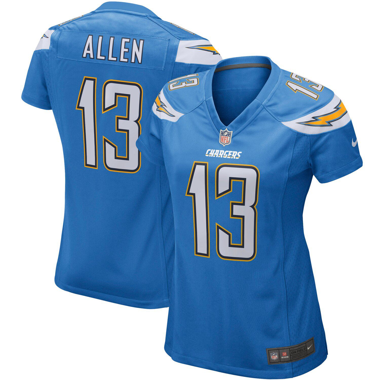 white keenan allen jersey