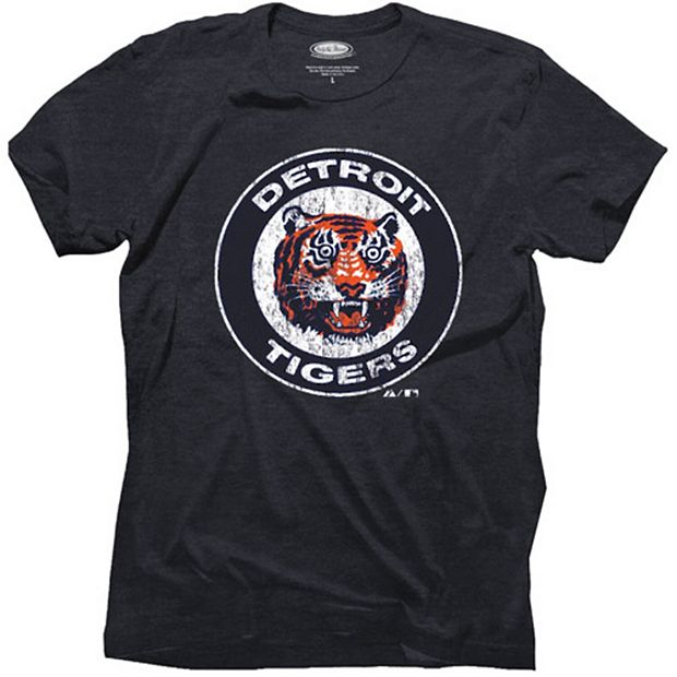 Detroit Tigers Youth Navy Classic Logo T-Shirt