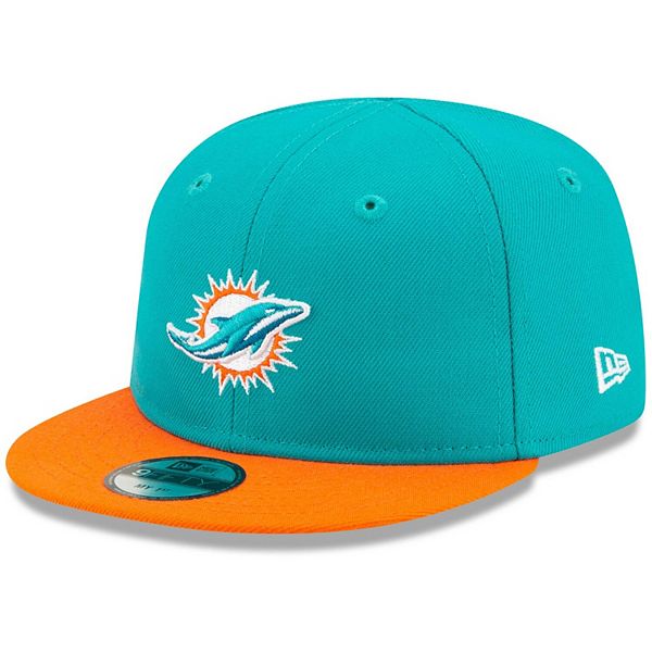 تجد Infant New Era Aqua/Orange Miami Dolphins My 1st 9FIFTY Adjustable Snapback  Hat تجد