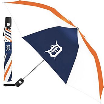 WinCraft Navy/Orange Detroit Tigers 42'' Folding Umbrella
