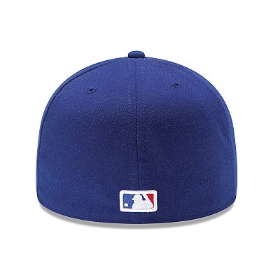 Men's New Era Royal Texas Rangers Game Authentic Collection On-Field Low Profile 59FIFTY Fitted Hat
