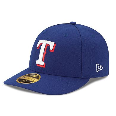 Men's New Era Royal Texas Rangers Game Authentic Collection On-Field Low Profile 59FIFTY Fitted Hat