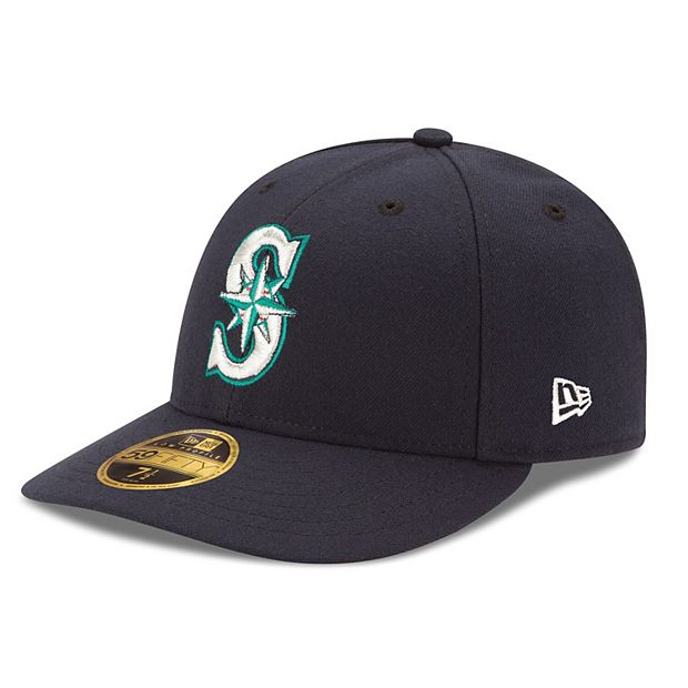  New Era Seattle Mariners Low Profile Alternate 59FIFTYFitted  Hat/Cap Blue : Sports & Outdoors