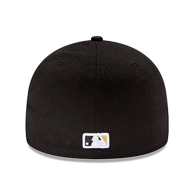 Men's New Era Black Pittsburgh Pirates Authentic Collection On Field Low Profile Game 59FIFTY Fitted Hat